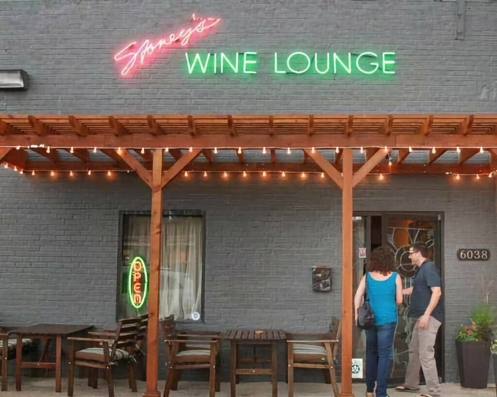 Since 1998, Stoney's Wine Lounge has been offering hard-to-find wines in Dallas. (Courtesy of Hollywood/Santa Monica Neighborhood Association)