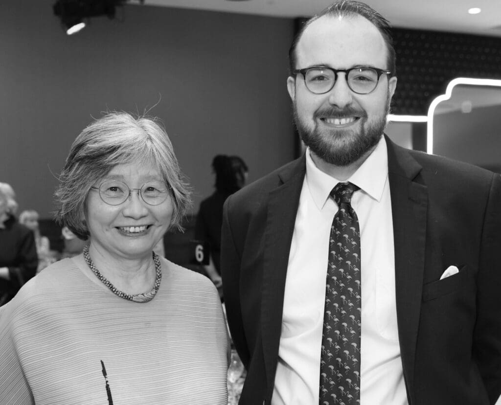 Yu-Ru Huang, Nick Sawicki at The Heritage Society 70th Annual Luncheon (Photo by Priscilla Dickson Photography)
