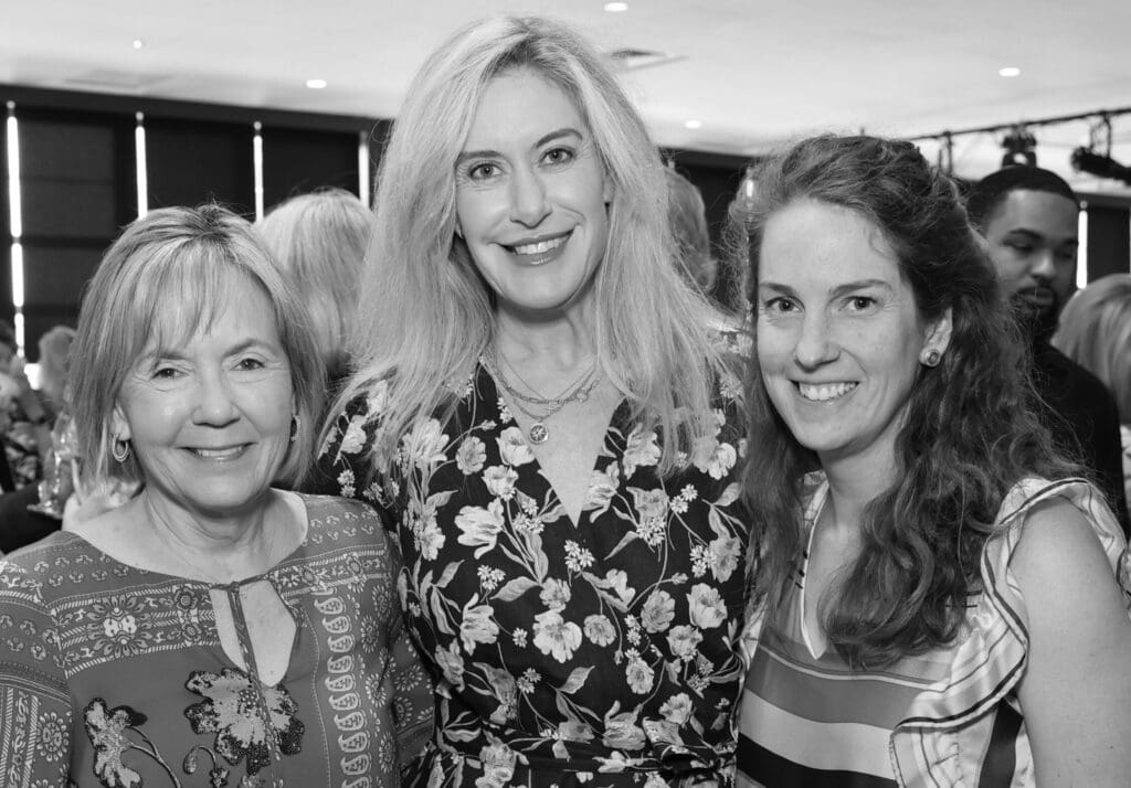Nancy Lisenby, Stephanie Linder, Hutton Higgins at The Heritage Society 70th Annual Luncheon (Photo by Priscilla Dickson Photography)