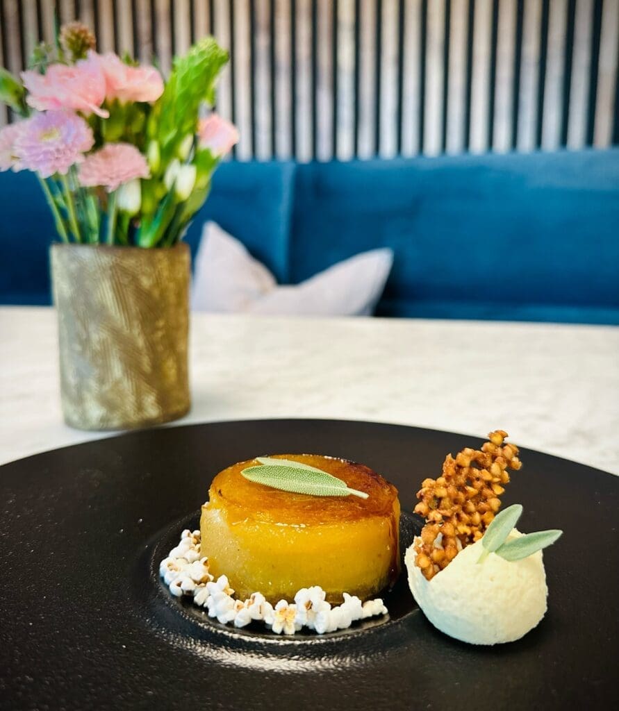 At Maiden: Fine Plants & Spirits, every dish was a visual statement. (Courtesy)