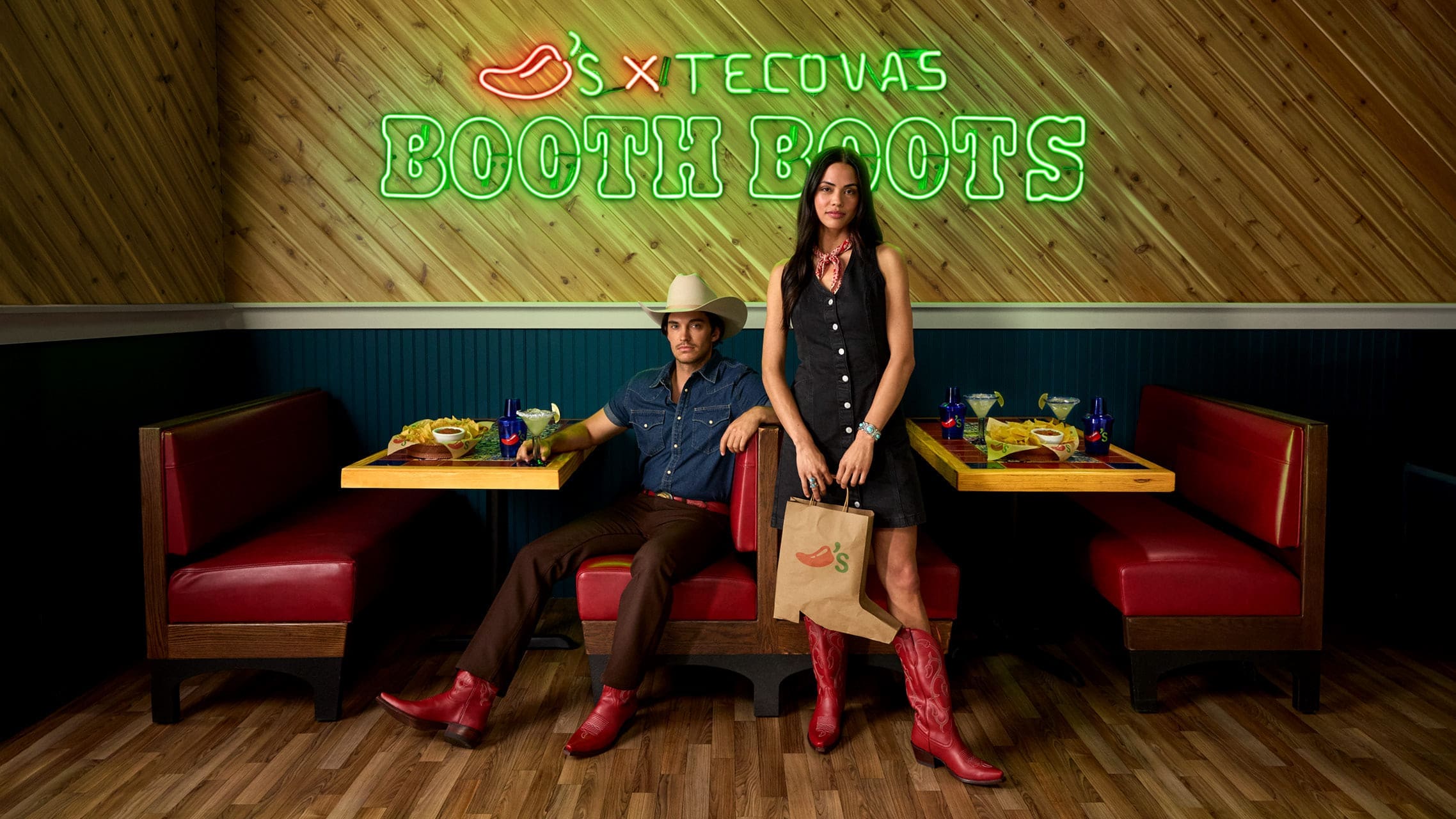Chili’s x Tecovas Booth Boots (Photo by Tecovas x Chili’s)