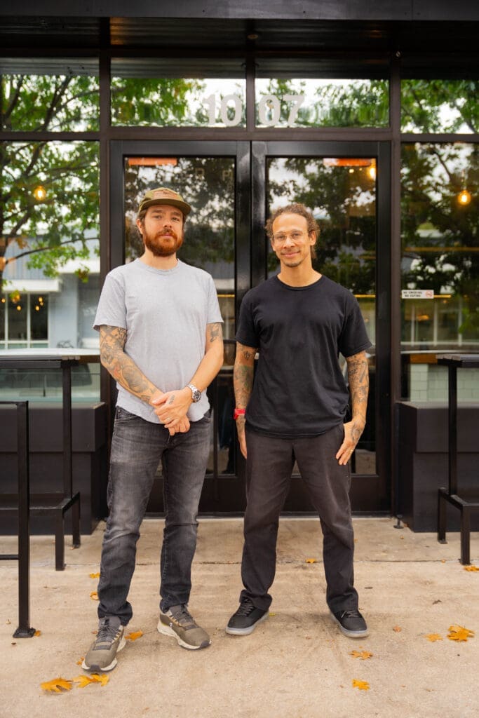 NADC Burger is a collaboration between Chef Phillip Frankland Lee and pro skater Neen Williams. (Courtesy)