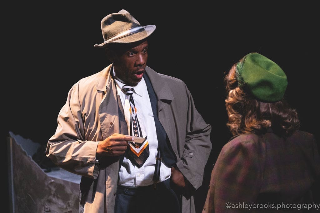 Stephonne Smith, Brennan Blankenship in Lone Star Lyric's "Séance on a Wet Afternoon" by Stephen Schwartz (Photo by Ashley Brooks)
