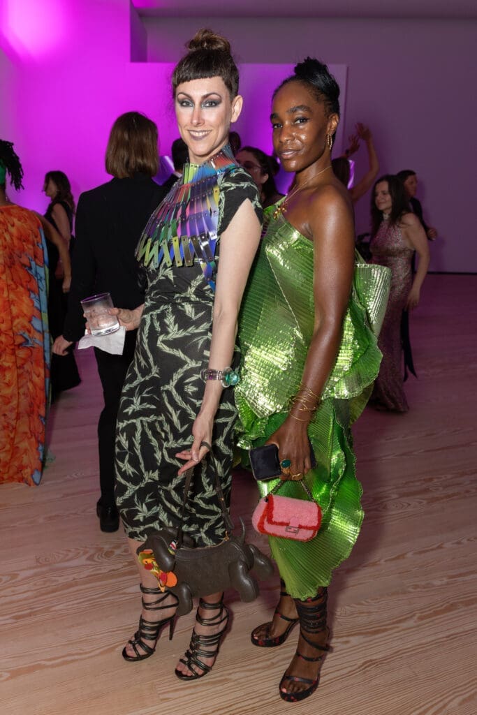 Loren Siems, Erykah Achebe  at CAMH Party (Photo by Emily Jaschke)