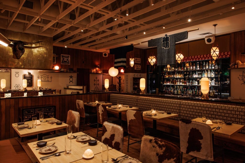 Norman's Japanese Grill debuts in the former Homewood space, as a "Western-inspired Japanese raw bar and grill that was influenced by the Duro Founders’ deep admiration for Japanese food and culture." (Photo by Samantha Marie Photography)