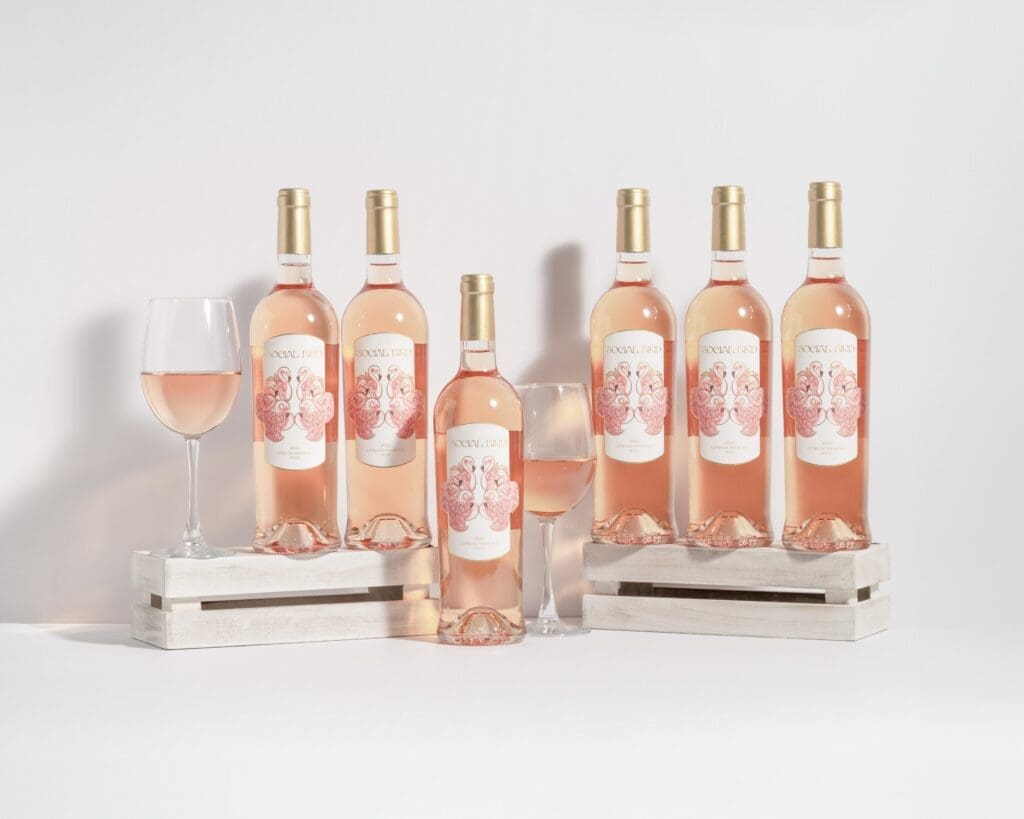Social Bird Rosé embodies the essence of celebration, unity, and the art of hosting in every glass.