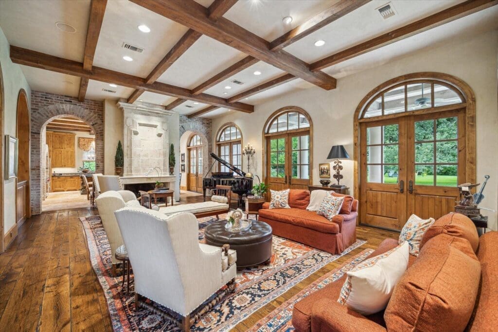 One of 17 rooms in the 5,868 sq.ft. home at 3 E Rivercrest Drive. (Photo by TK Images for Martha Turner Sotheby’s International Realty)