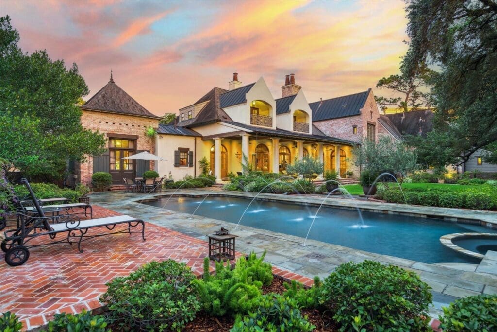 Secluded Peacock Mansion On Houston’s Rivercrest Drive Brings French Creole Style, Complete Privacy and a $5.69 Million Asking Price