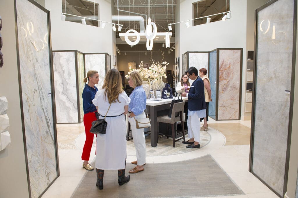 Walker Zanger is the world’s leading luxury brand in the stone and tile industry since 1952 (Photo by Tamytha Cameron)