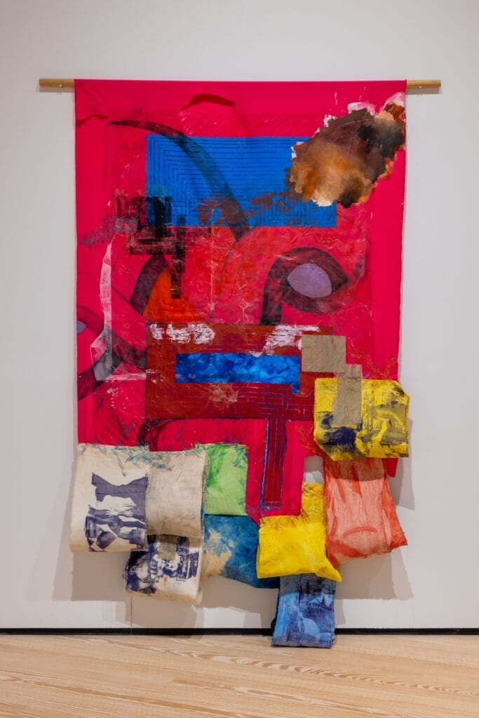 Tomashi Jackson, "Dajerria All Alone (Bolling v. Sharpe (District of Columbia)) (McKinney Pool Party)," 2016. (Courtesy Contemporary Arts Museum Houston)