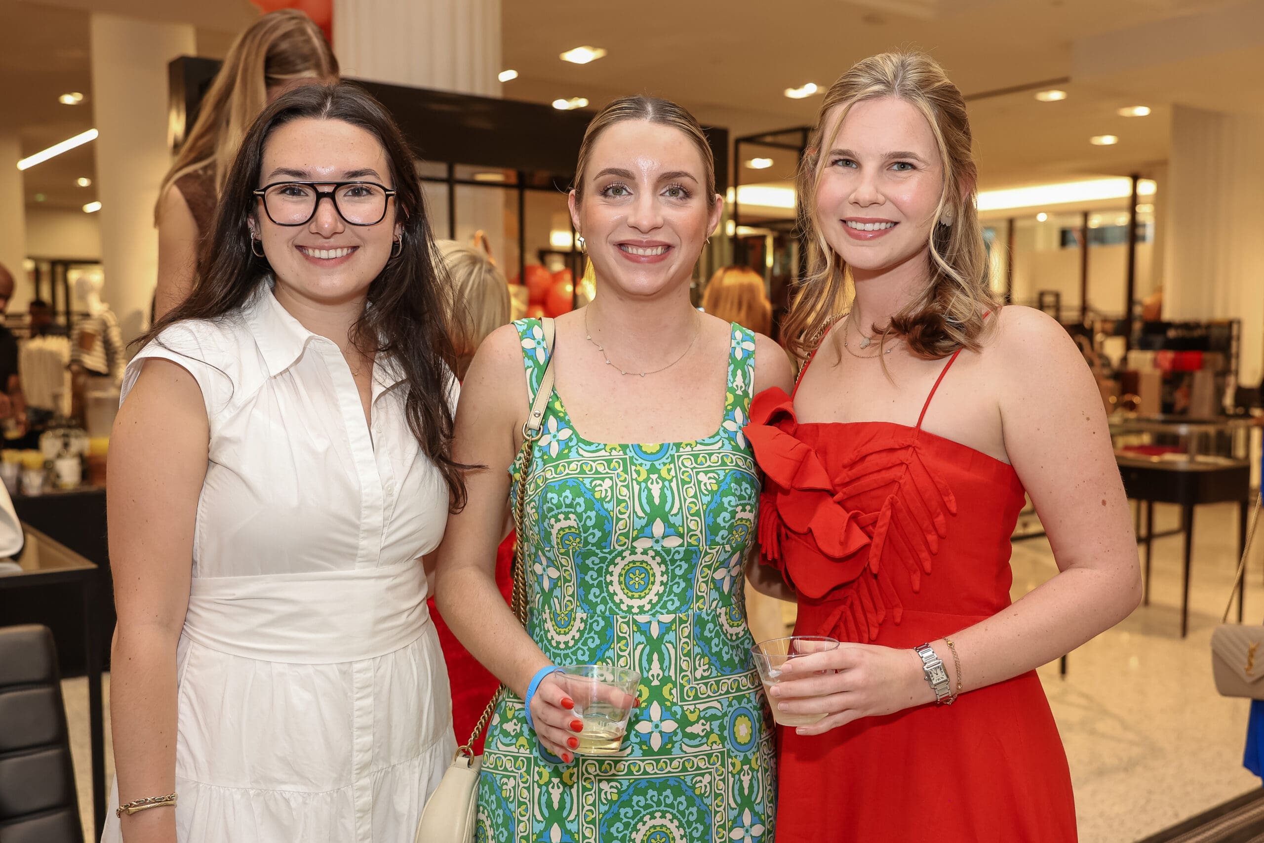 Anna McGrath, Caroline Fertitta, Mary Helen Schmidt