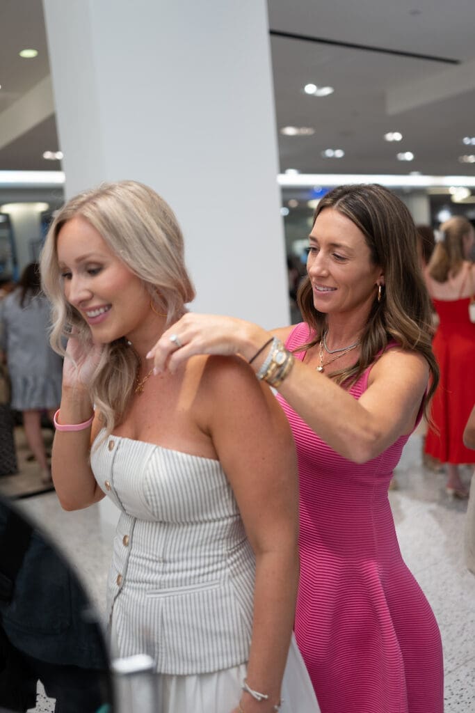 Catherine Sdao, Melanie Fitzpatrick at Women of Wardrobe (Photo by Daniel Ortiz)
