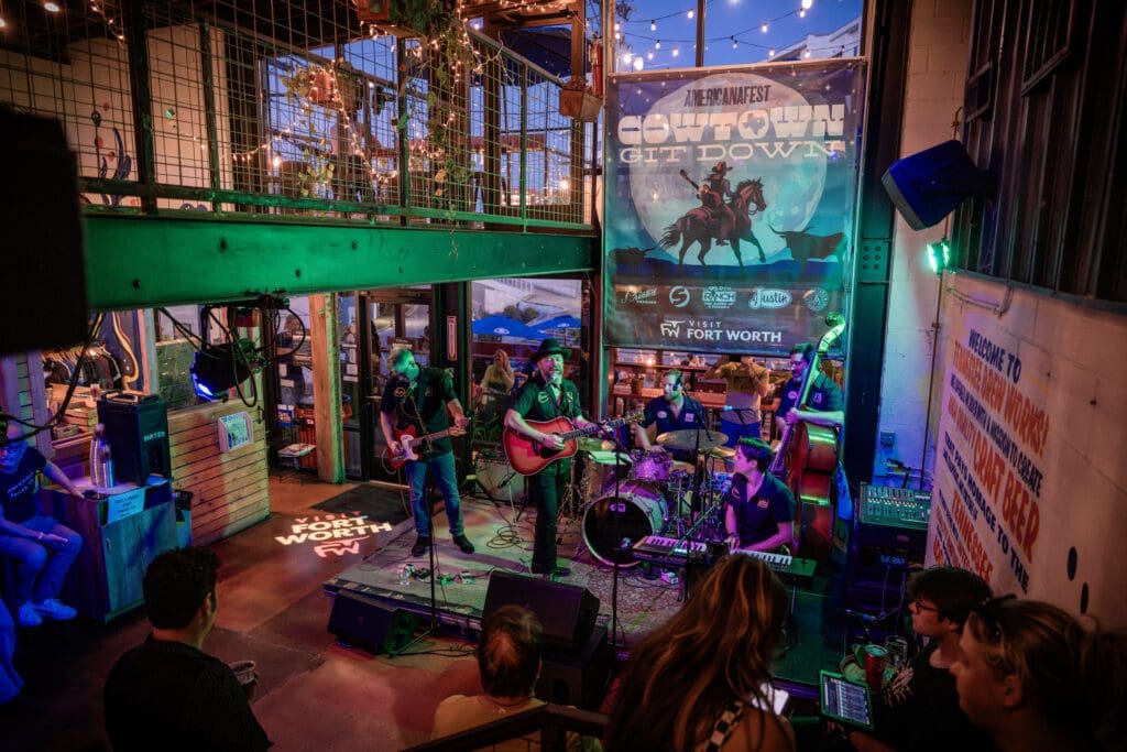 Visit Fort Worth has maintained a presence at past AMERICANAFEST events through unofficial showcase events. (Courtesy)