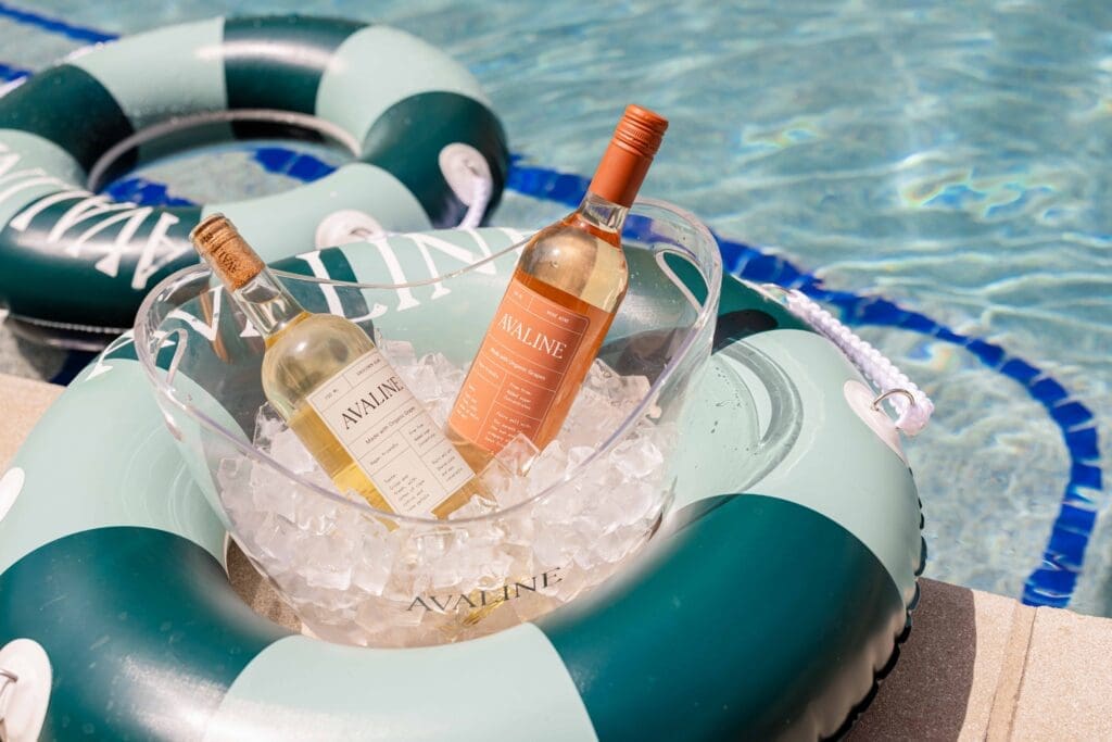 Hotel Crescent Court clinked up with Avaline Wine to offer a special "Summer of Avaline" wine series through the month of August. (Courtesy Hotel Crescent Court)