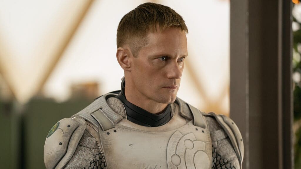 Based on the first book of the The Murderbot Diaries series by Martha Wells, the 10-episode TV show follows "Murderbot" as he is assigned to protect a group of scientists on a mission to a dangerous planet.