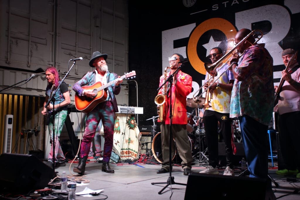 The Nancys perform at a past Amplify 817 Showcase, highlighting the energy and variety of Fort Worth’s music scene. (Courtesy)
