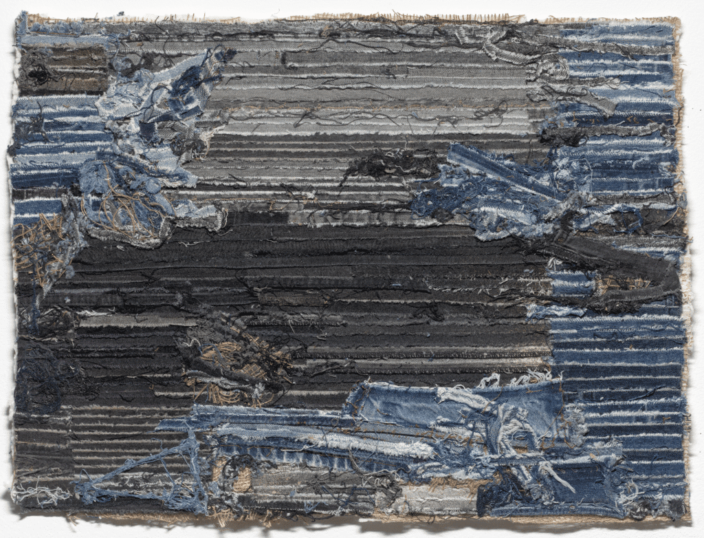 Jamal Cyrus's "Emergent Bluessscape (2809 Erastus)," 2024, at Inman Gallery