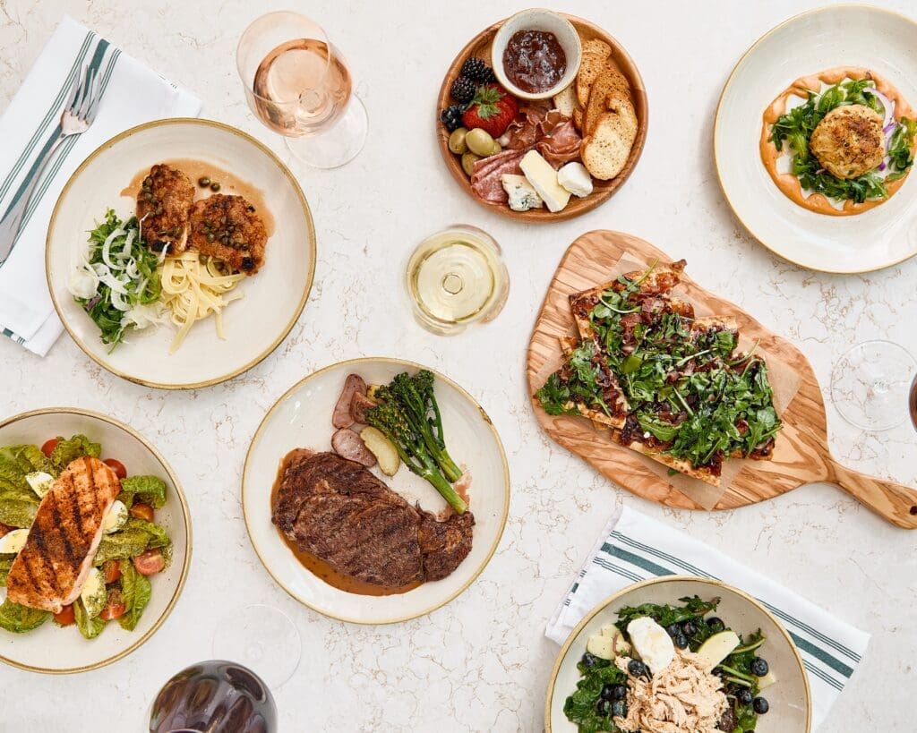 An array of options are served at the new Board Room in CityCentre. (Photo by Natalie Goff)