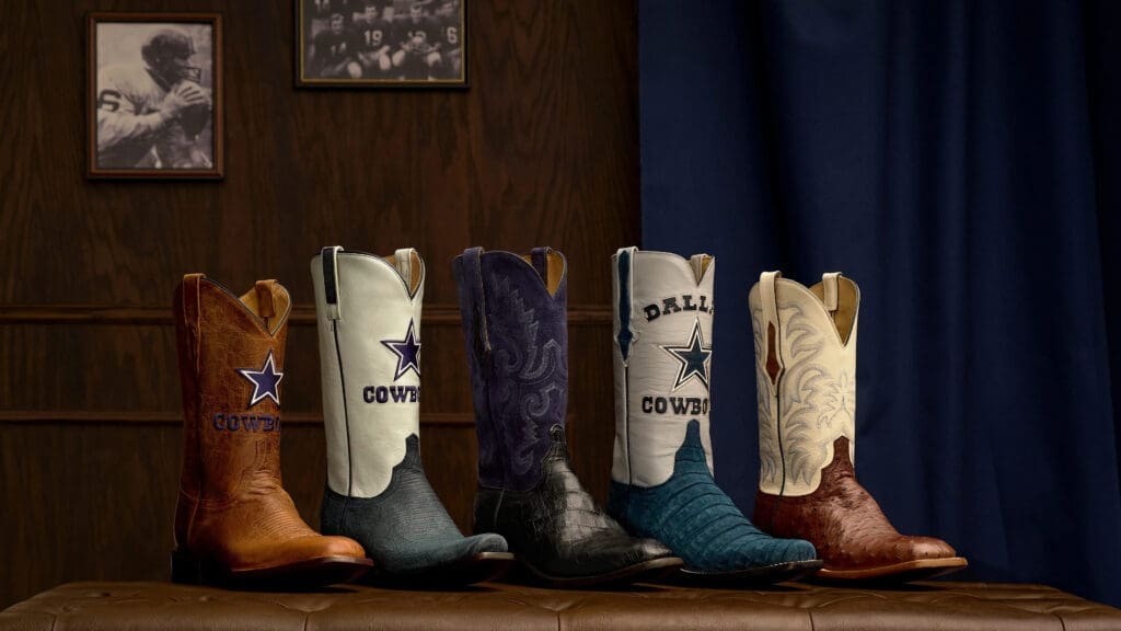 Dallas Cowboys Launch Expanded Collection With Lucchese, The Team’s Official Bootmaker