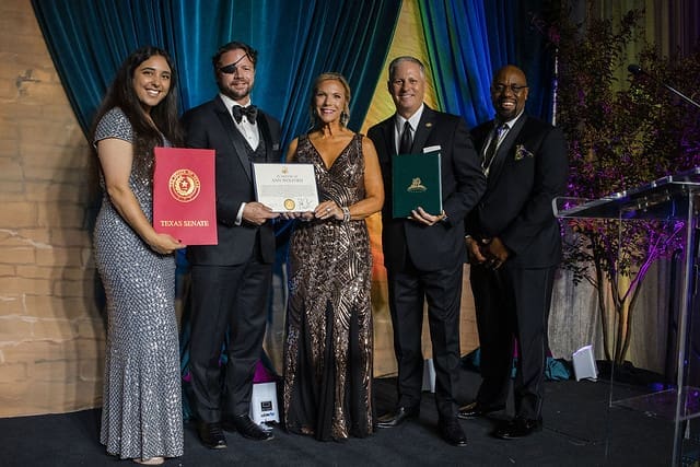 French Quarter Fun Comes To Life In The Woodlands — Community Leaders Come Together To Celebrate a Visionary Force