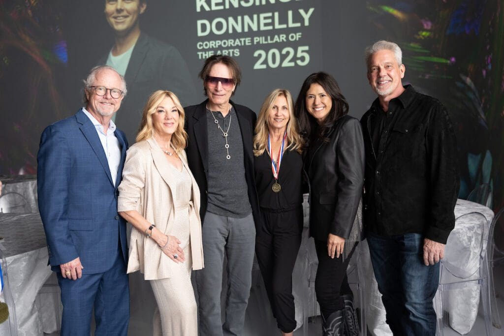 Cade &Wendy Burks, Steve & Pia Vai, Jane Johnson, Paul Provost at the ROCO gala (Photo by Daniel Ortiz)