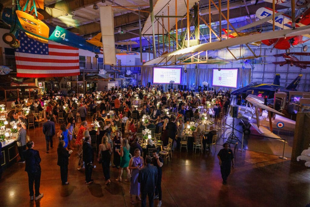 Fur Ball 2025 took place at Frontiers of Flight Museum (Photo by Joseph Haubert)