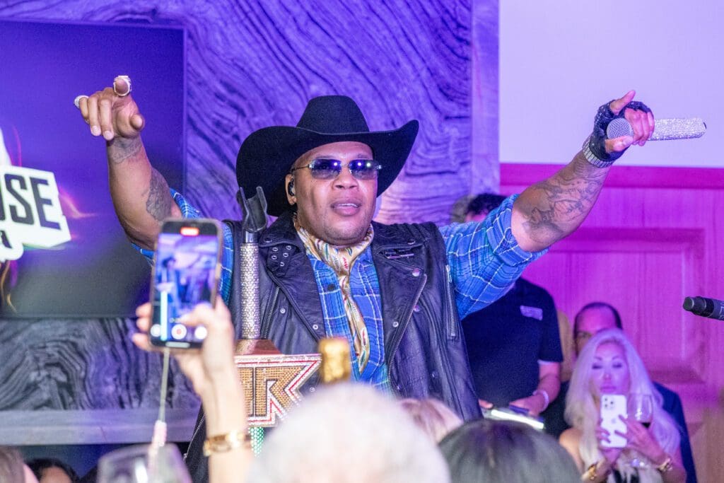 Flo Rida Turns Houston’s Park House Into a Wild Party Scene — A Champagne Popping Night Full Of Texas Love