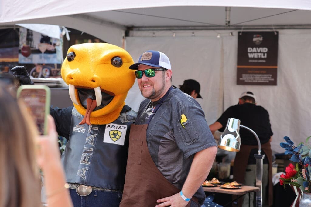 Chef Tim Love’s Rattlesnake Cooking Competition Returns to Fort Worth Stockyards