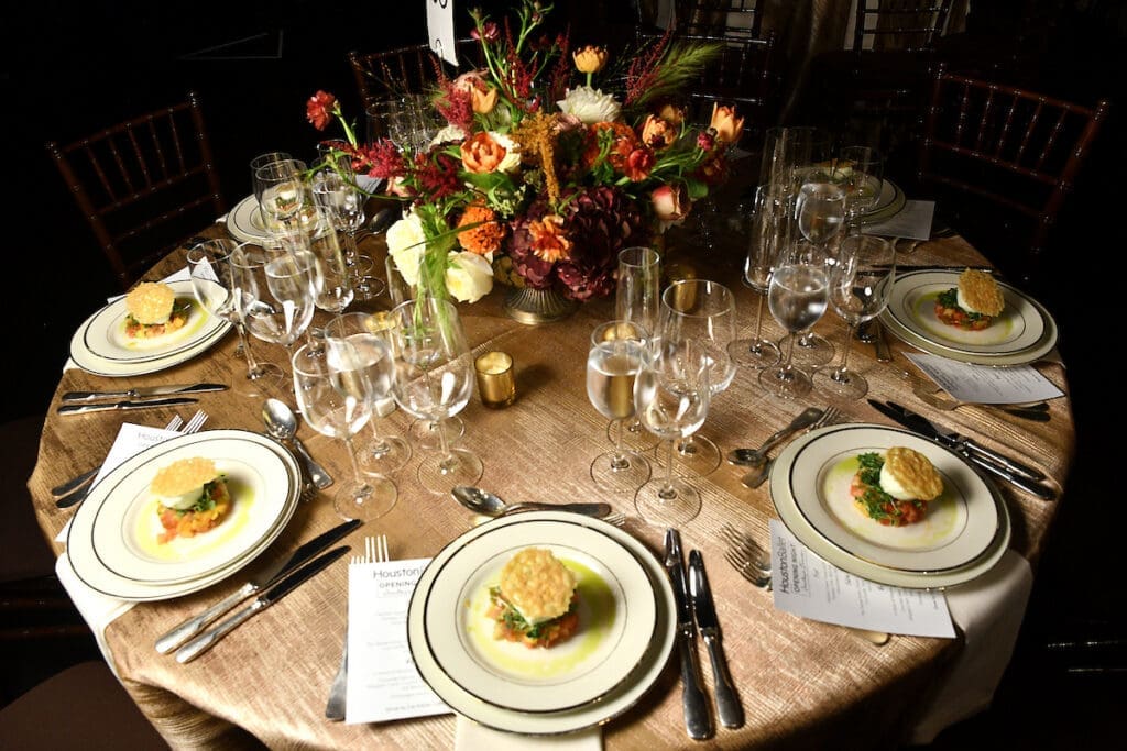 Dinner served by CityKitchen  (Photo by Dave Rossman)
