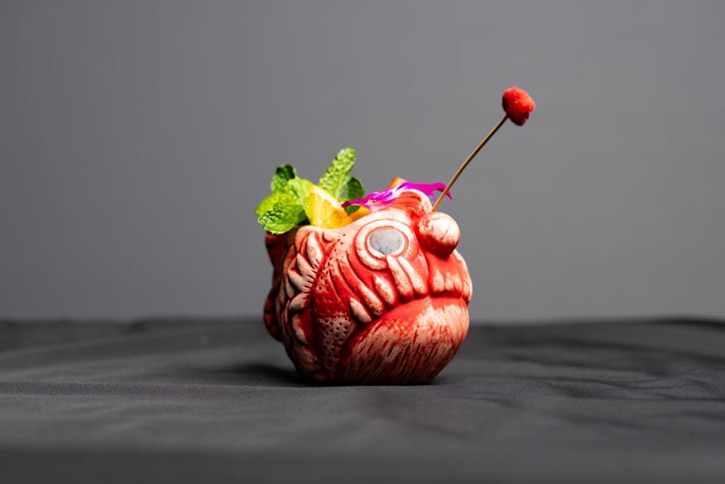 Jo'Seon Wagyu Omakase will offer dinner and a show (with AI enhancements on projection screens) when it opens in Dallas' Design District this fall. (Courtesy)