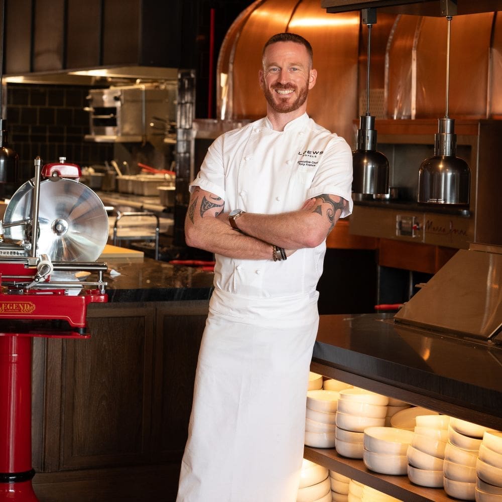 Chef Tony France: “When you are cooking with great chefs and you have the brotherhood, that love pours into your food." (Photo by Farena)