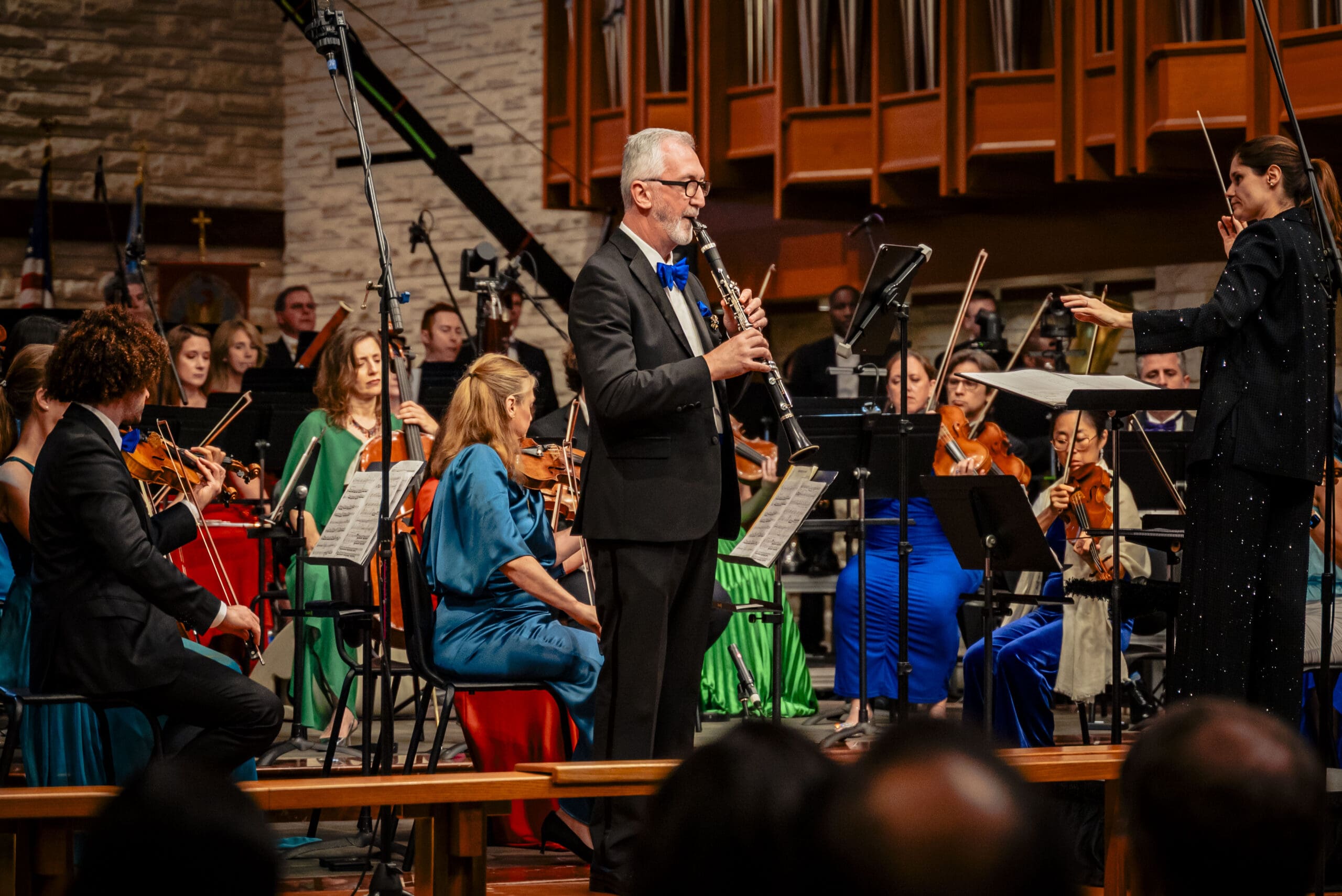 4. Nathan Williams, ROCO soloist and Principal clarinet performing Kevin Lau_s _At the Still Point of the Turning World_ a ROCO commissioned world premeire