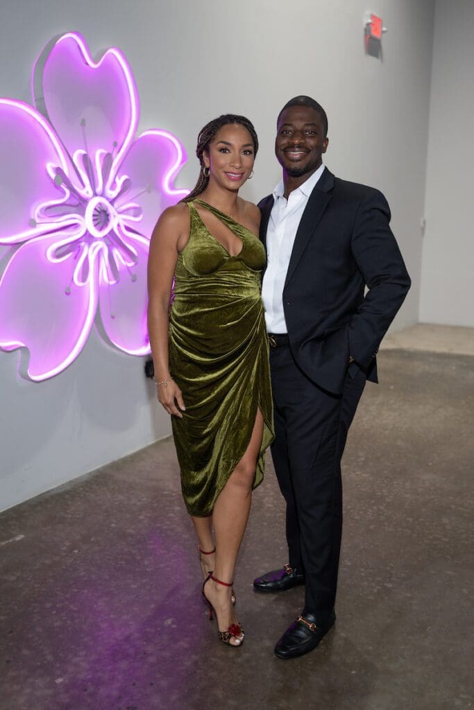 Adrianna Buford & Nathaniel Higgins at the ROCO gala (Photo by Daniel Ortiz)