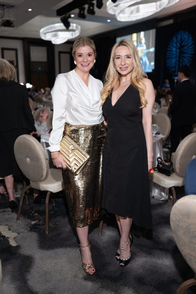 Angela Hernandez, Anna Kaplan at the Mission of Yahweh Leaders & Legends gala (Photo by Daniel Ortiz)