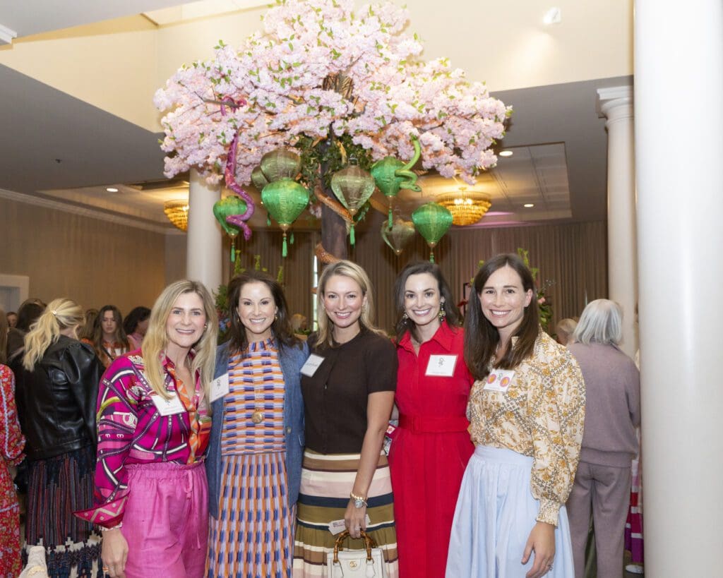 Co-Chair Lorene Agather, Taylor Lacy, Lauren Moore, Morgan West, Meredith Ray (Photo by Sharon Ellman, Ellman Photography)