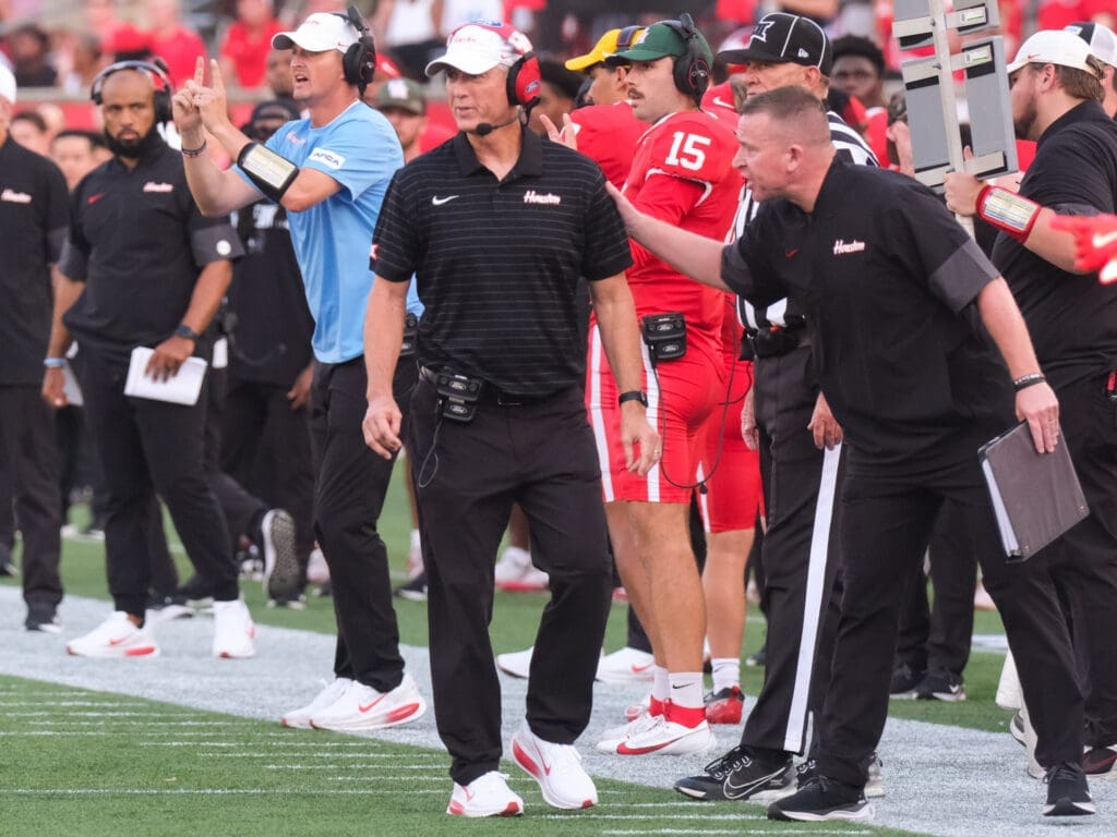 University of Houston coach Willie Fritz has rebuilt programs before. (Photo by F. Carter Smith)
