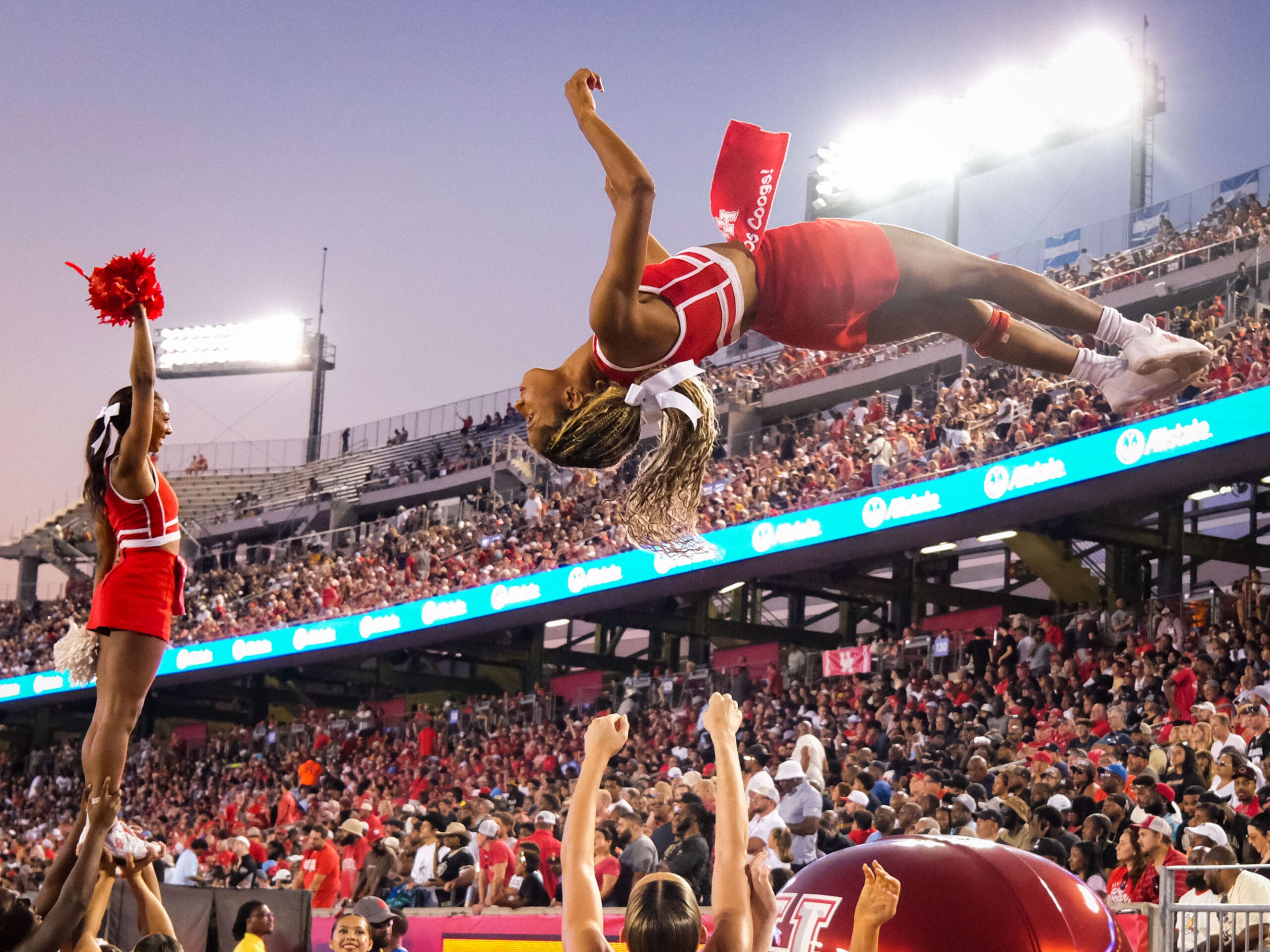 The University of Houston Cougars beat the Colorado University Buffalos, in the Big XII conference opener Friday September 12, 2025 at TDECU Stadium