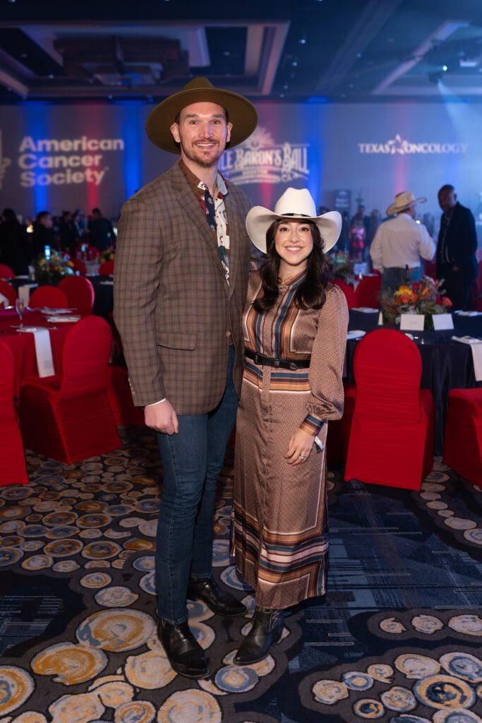 Dakota & Joanna Klaes at the Houston Cattle Baron's Ball. (Photo by Daniel Ortiz)