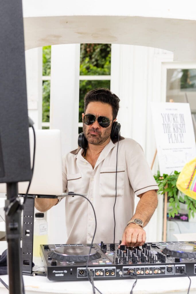 DJ Damon Pampolina (Photo by Kolton King)