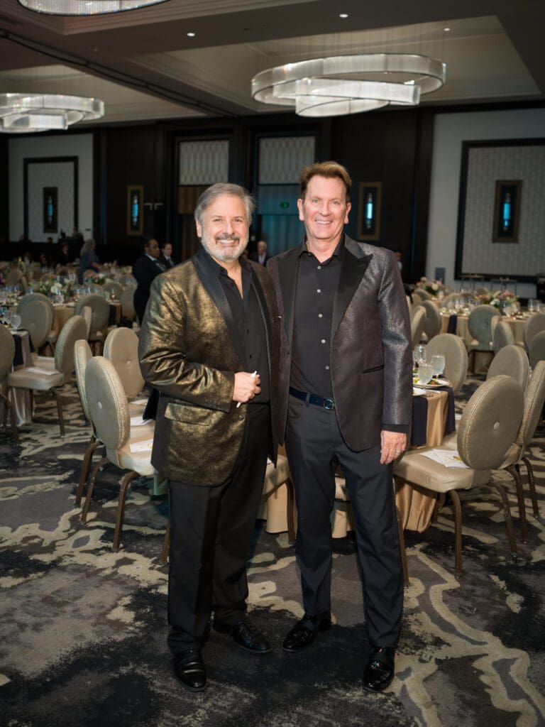 Ernie Manouse, Frank Billingsley at the Mission of Yahweh Leaders & Legends gala (Photo by Daniel Ortiz)