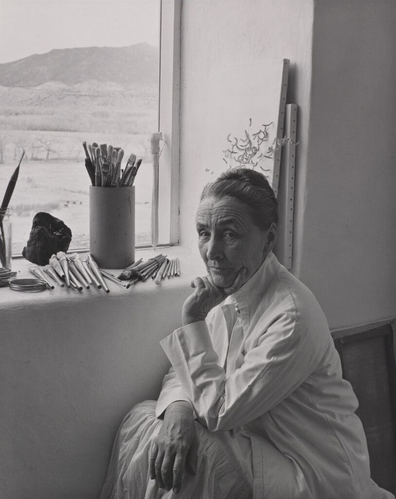 "Georgia O'Keeffe," 1953, by Laura Gilpin (Courtesy of Amon Carter Museum of American Art)