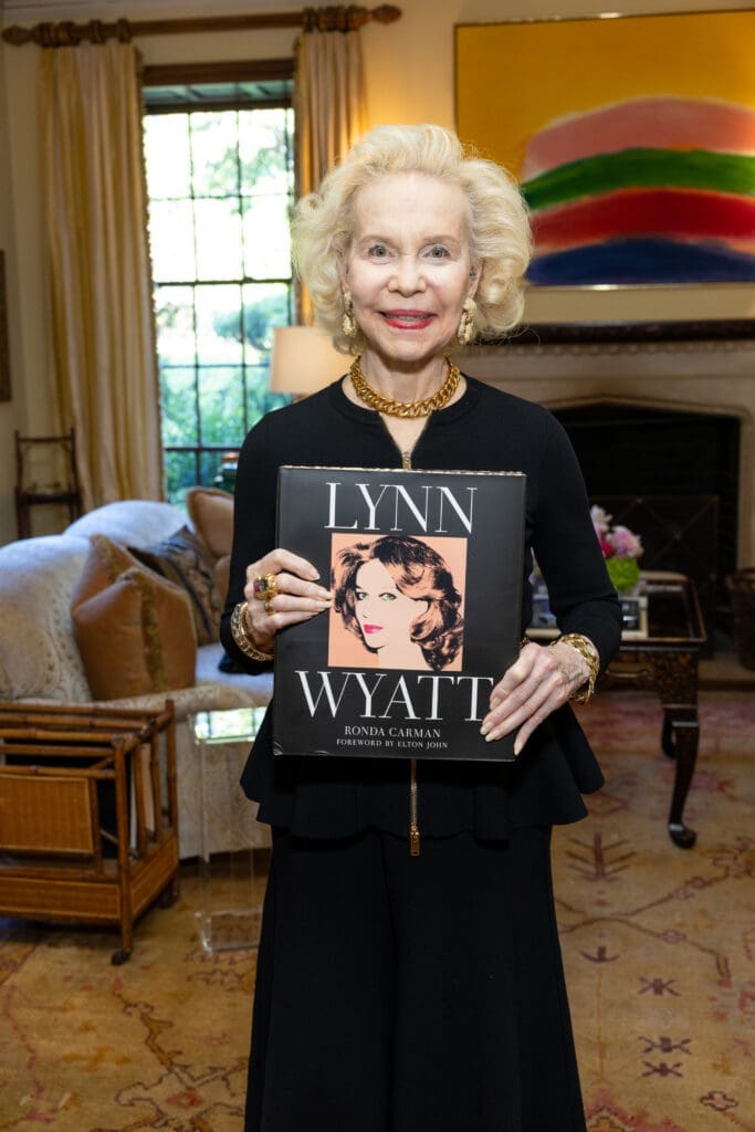 Houston Grande Dame Lynn Wyatt’s New Book Party Draws an Influential Crowd — a PaperCity Exclusive