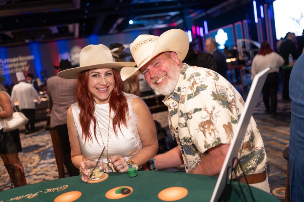Jennifer & Chad Pinkerton at the Houston Cattle Baron's Ball. (Photo by Jacob Power)