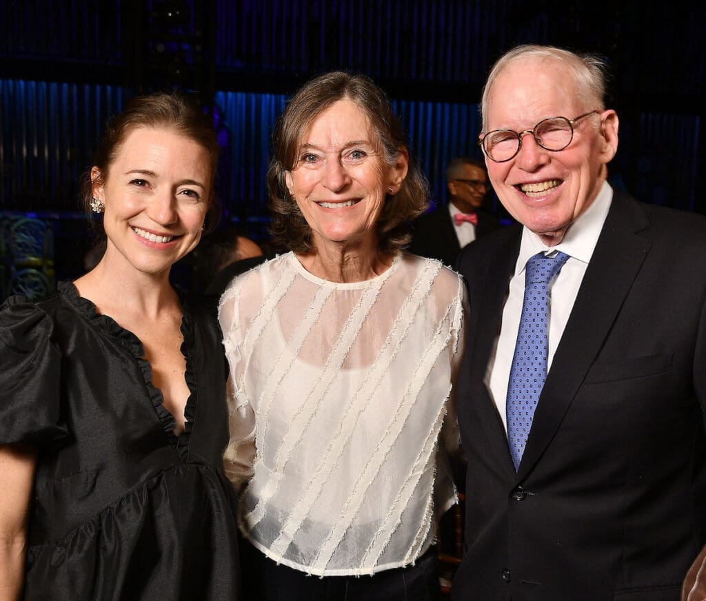Jessica Collado, Jean & Henry May (Photo by Dave Rossman)