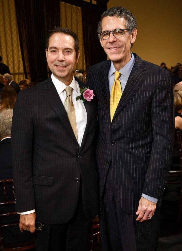 Jim Nelson & Richard Lapiin (Photo by Dave Rossman)