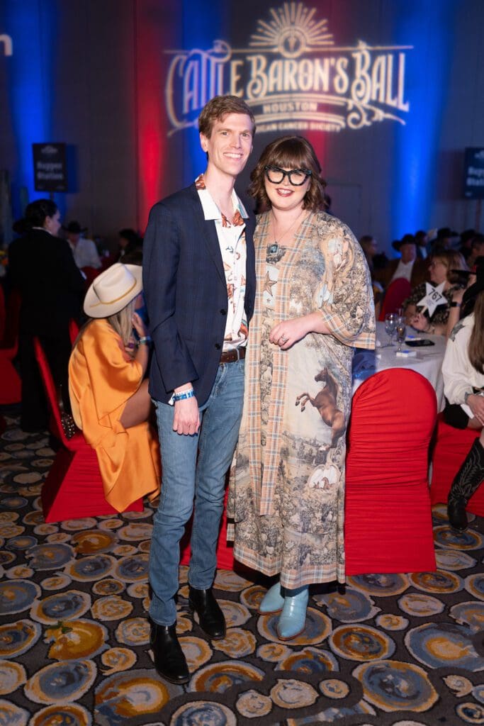 Davis Hance & Kittsie Klaes at the Houston Cattle Baron's Ball. (Photo by 
Daniel Ortiz)