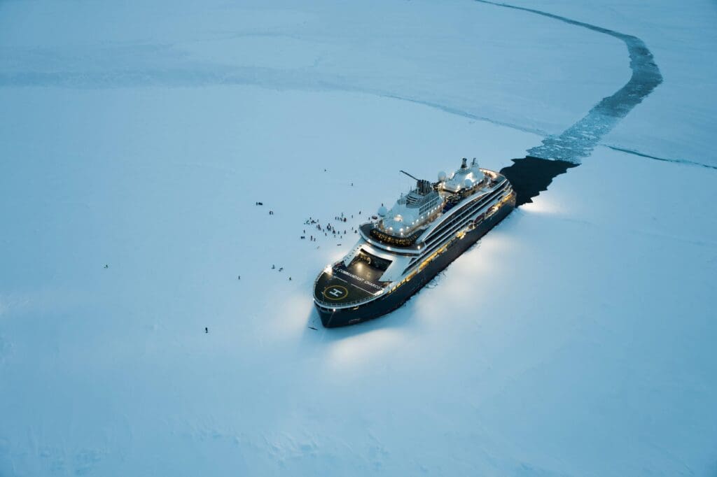 PONANT EXPLORATIONS GROUP, the luxury fleet of boutique expedition ships, is strengthening its partnership with The Explorers Club through exciting new voyages. (Courtesy of Benjamin Hardman)