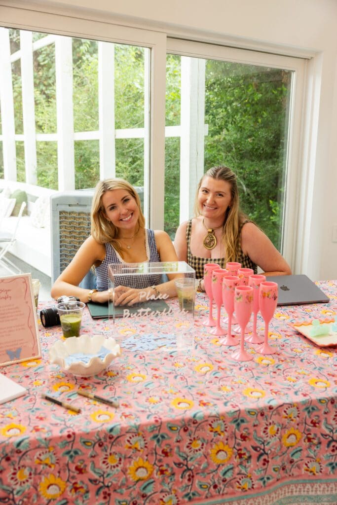 Lizzie Darwin, Kasey Sisson-Briggs at PaperCity's Nourish retreat (Photo by Kolton King)