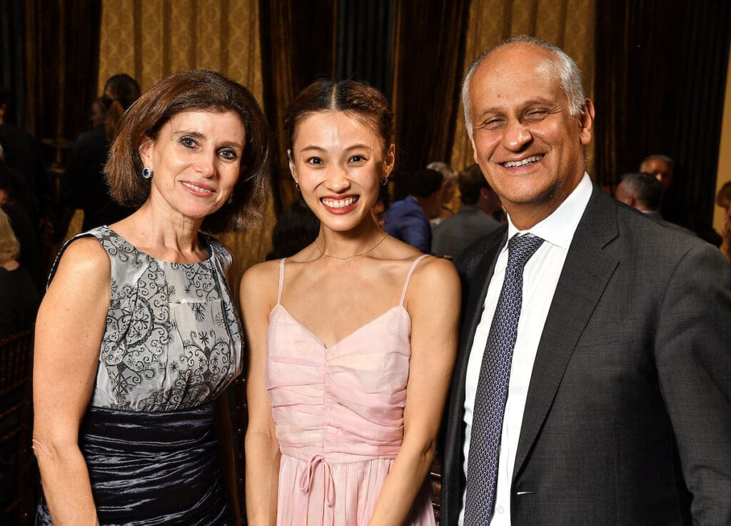 Marianne Geagea, Sayako Toku, Joe Geagea (Photo by Dave Rossman)