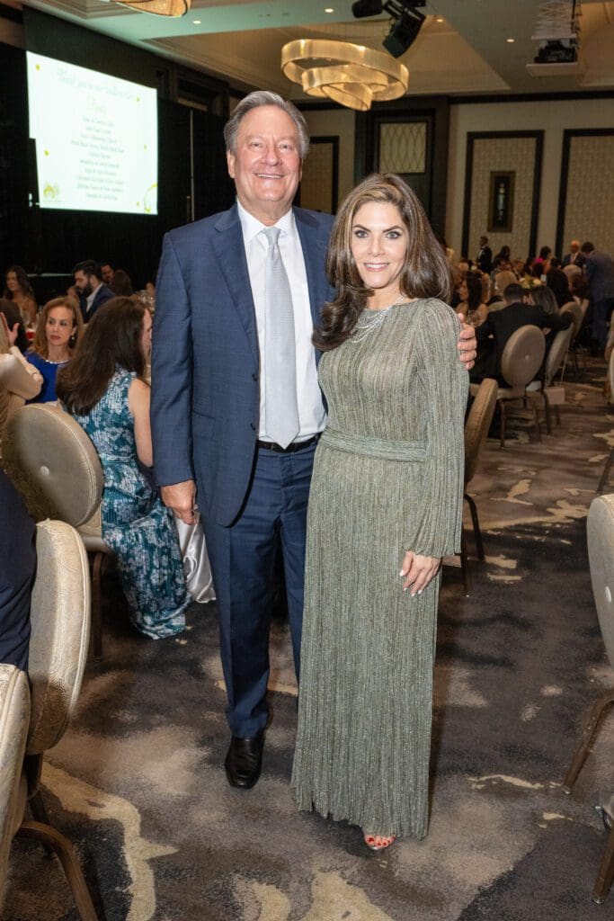 Mark Haas & Monica Hartland at the Mission of Yahweh Leaders & Legends gala (Photo by Jacob Power)